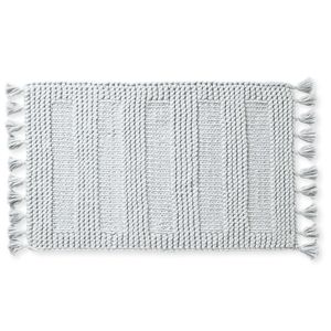 BNWT Healdsburg Bath Rug (21 x 34) Smoke